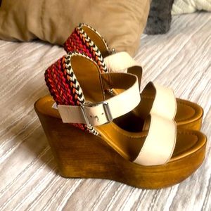 Steve Madden wedge sandals